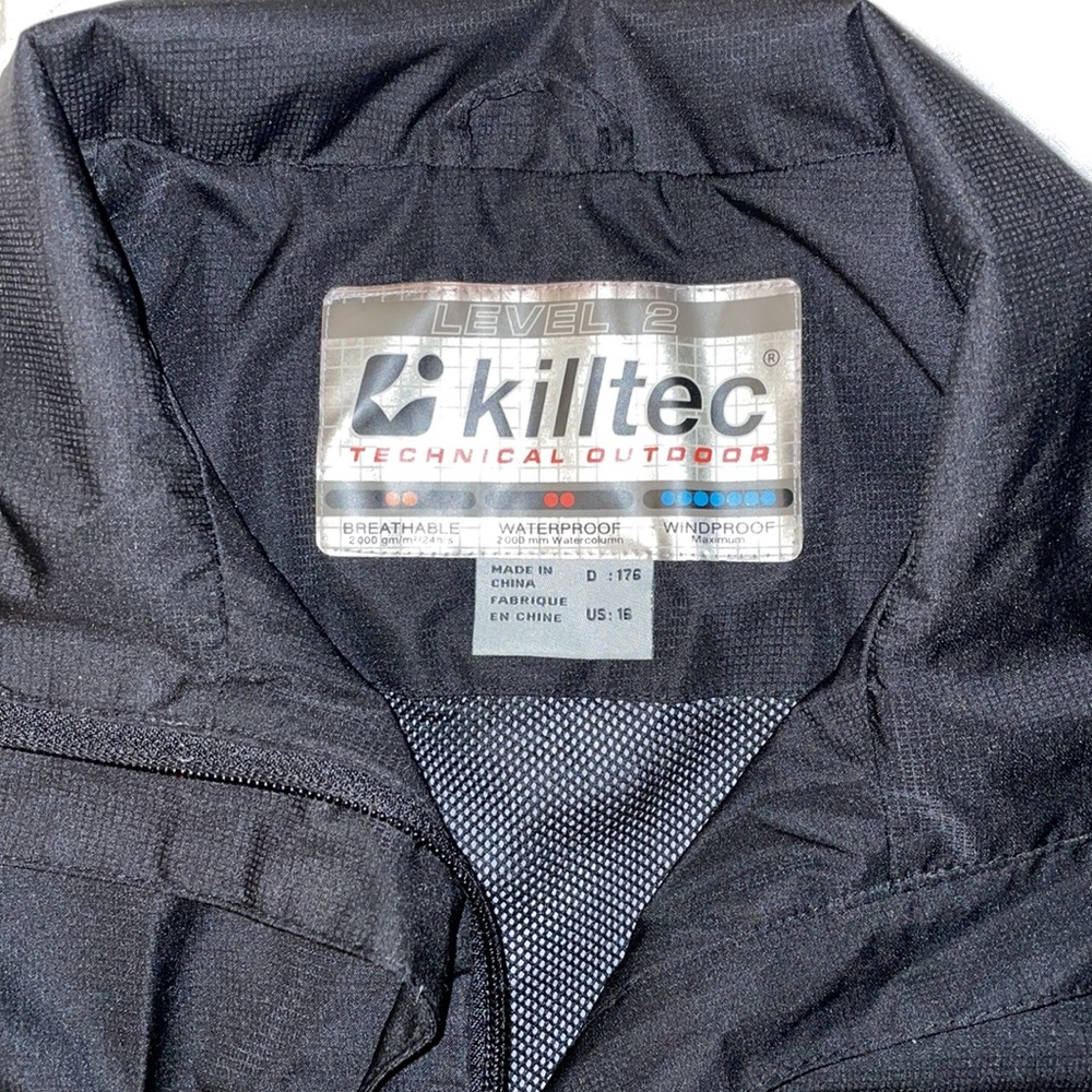 Killtec Level 2 Lightweight Jacket front zip Shell - Picture 4 of 10